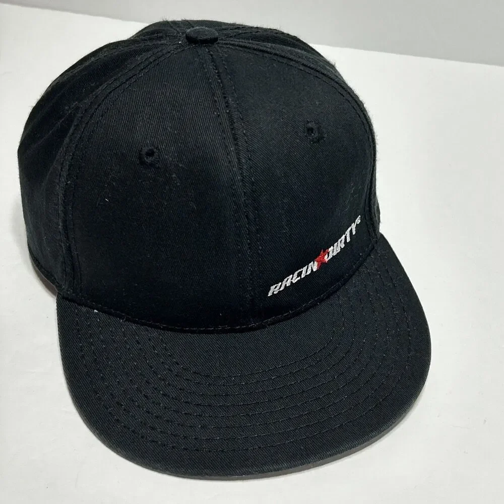 Racin Dirty Youth Hat Snapback Adjustable Ball Cap Baseball Black Red Star
